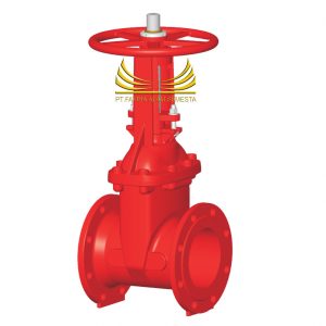 Weflo OS&Y Resilient Seated Gate Valve Flanged Ends FIG. F0111-300
